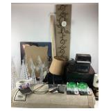 Sony Alarm Clock, Plastic Christmas Trees, Rug, Pu