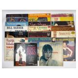 Vinyl Records: Dean Martin, Connie Francis, Eddy A