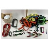 Tie-Down Straps, Clamps, Jumper Cables