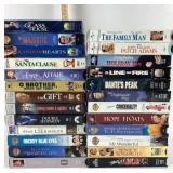 VHS Movies Including The Family Man, O Brother Whe