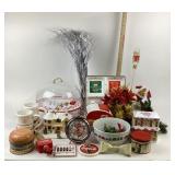 Coca-Cola Decor, Holiday Coffee Mugs, Metal and Ac