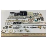 Costume Jewelry: J. Jill Earrings, Dolphin pendant