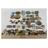 Pins: Cub Scouts, Military, enameled, Hang Ten