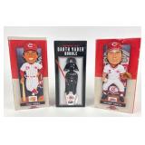 Cincinnati Reds Bobbleheads Tony Perez, Bench, Dar