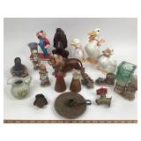 Brass Sillcock Valve, Hobnail Owl Shaker, Lovables