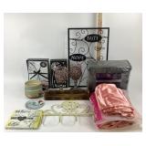 Wall Decor, Candle Holders, Textiles, Aromatherapy