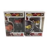 2 Ant-Man & The Wasp Marvel Funko Pops NOS