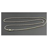 .925 Italy Stamped sterling Silver chain 7.76g TW