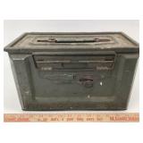 US Military Ammo Box Metal Storage Container