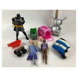 Batman Action Figure, Pokemon Plush, Frozen Elsa D