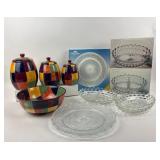 Tabletop Gallery Caracas Jars, bowl, Glass Dishes
