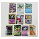 10 Pokemon Trading Cards