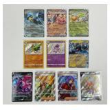 10 Pokemon Trading Cards