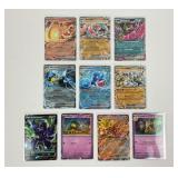 10 Pokemon Trading Cards