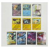 10 Pokemon Trading Cards