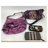 Studded Day of the Dead Purse, Women