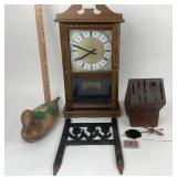 Cast Iron Boot Scraper, Regulator Clock, Notre Dam
