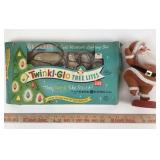 Noma Twinkl-Glo Tree Lites & Dancing Santa Blow Mo