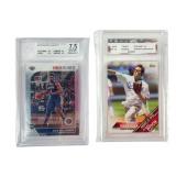 Austin Kearnes & Stephen Strasburg Graded Baseball