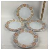 Portugal Ceramic Plates with Shell Design