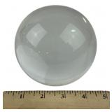 Glass gazing ball crystal ball