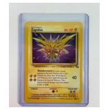 Pokemon Vintage Zapdos Trading Card