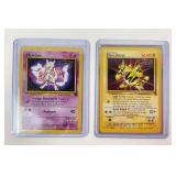 2 Vintage Pokemon Movie Promo Trading Cards