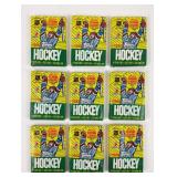 9 Topps 1990 Hockey Trading Card Packs Sealed
