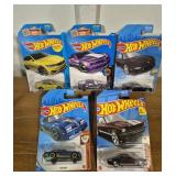 Hot Wheels (5) BMW M4, 10 Camaro SS, 95, Mazda