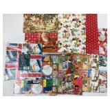 NOS & VTG Christmas Gift Wrap Collection
