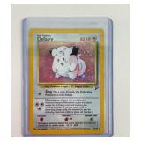 Pokemon Holographic Clefairy Trading Card