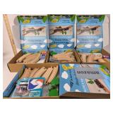 Incomplete Amtrak ALC42 Wooden Railway Starter Kit