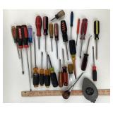 Craftsman Screwdrivers & Chalk Line Plumb Bob