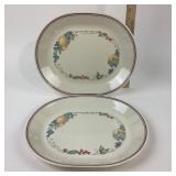 Corelle Fruit Garland Oval Platters
