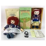 Raggedy Ann Applause Baby Doll, Dakin Raggedy Andy