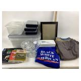 Clothing, Books, Storage Containers, Frame,