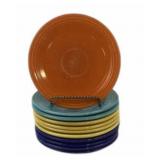 Fiesta Multicolor Ceramic 6 Inch Plates