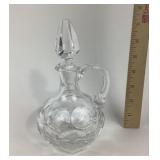 Cut Glass Cruet With Stopper