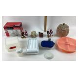 Kitchen Containers, Figurines, Ceramic Pumpkin, Mi