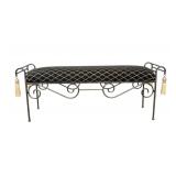 Bench with tassles