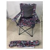 Vera Bradley Coleman Camping Chair With Bag