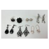 5 Pair Fashion Designer Earrings