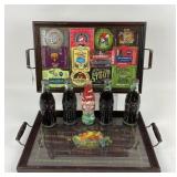 Coca-Cola Bottles, Serving Trays