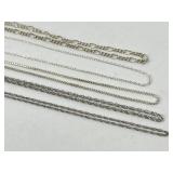 (5) sterling earrings 10.86 grams.