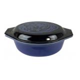 Pyrex Midnight Bloom Casserole Dish With Lid