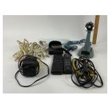 Turner Microphone, Remote Controls, Stopwatch, Cab