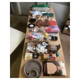 Fabric Scraps, Wizzer Whirler, Sanding Sheets, Clo