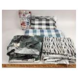 Raw Fabric: Joann Super Snuggle Spooky Pattern, Be