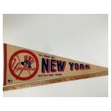 New York Yankees World Series Pennant