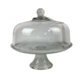 Anchor Hocking Wexford Cake Stand With Dome Lid